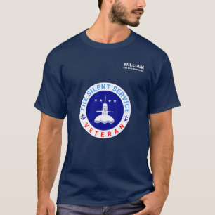 De Silent Service Veteran submariner elegant T-shirt