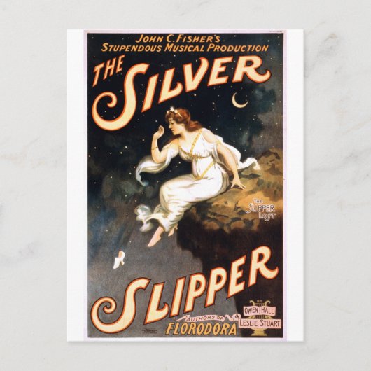 De Silver Slipper c. 1902 Briefkaart (Voorkant)