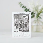 De Silversmith, 1718 Briefkaart (Staand voorkant)