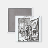 De Silversmith, 1718 Magneet (Voorkant / Achterkant)