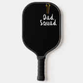 De simpele Pap Squad Pickleball Paddle (Achterkant)