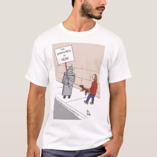 De singulariteit is nabij t-shirt