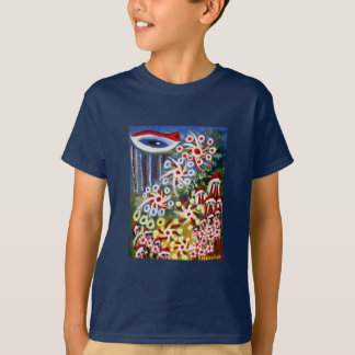 De Sinterklaas spookt leuke feestelijke T-shirt