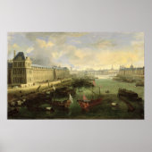 De sinus bekeken met de Pont Neuf Poster (Voorkant)