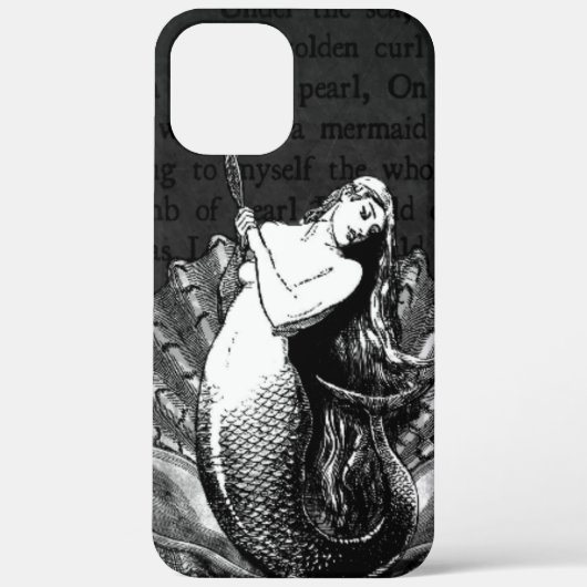 +{{ de Sirène victorienne }}+ coque iphone Coque-M (Verso)