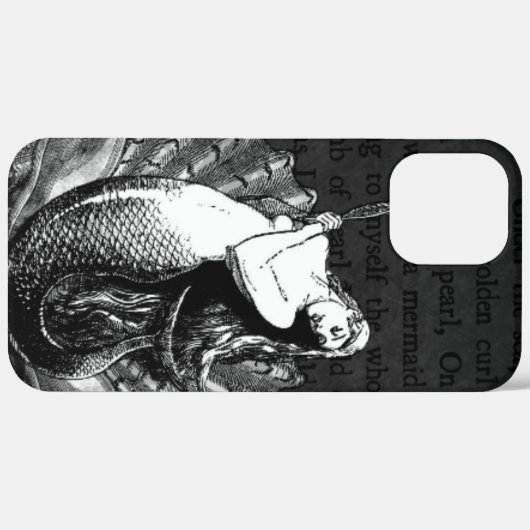 +{{ de Sirène victorienne }}+ coque iphone Coque-M (Retour (horizontal))