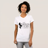 De sirenes van Sin B... Vrouwen Slim Fit T-shirt (Voorkant volledig)