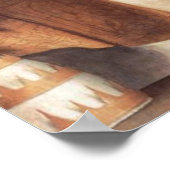 De sistine Madonna Canvas print (Hoek)