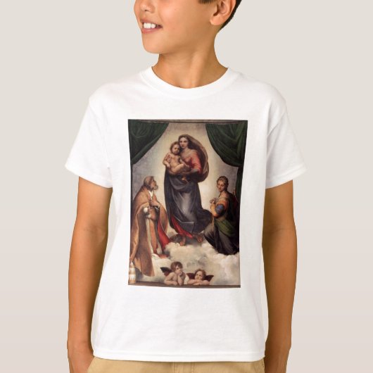 De Sistine Madonna T-shirt (Voorkant)