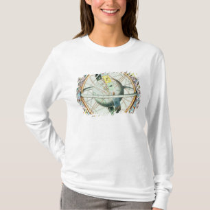 De situatie van de aarde in de Heavens T-shirt