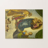 De Sixtijnse Madonna van Rafaël Legpuzzel (Horizontaal)