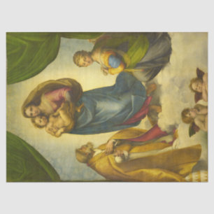De Sixtijnse Madonna van Rafaël Tissuepapier