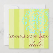 De Sjabloon Datum bekendmaking opslaan Kaart (Voorkant)