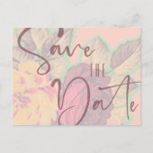 De Sjabloon Datum Briefkaart opslaan (Voorkant)