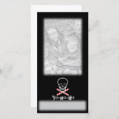 De Sjabloon van de Foto van de Vakantie Yo -yo-ho (Voorkant / Achterkant)