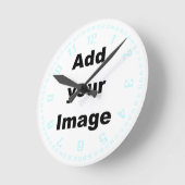 De sjabloon van de klok - de Aantallen & het secon (Hoek)