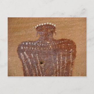 De Sjabloon van de Kunst van de rots Briefkaart