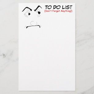 De Sjabloon van de lijst wordt met het oog op het Briefpapier