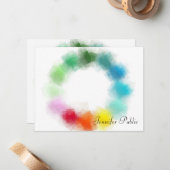 De Sjabloon van de Tekst van de Naam van de Naam v (Voorkant / Achterkant in situ)