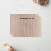 De Sjabloon van het hout van de plank ziet Verstoo (Voorkant / Achterkant in situ)