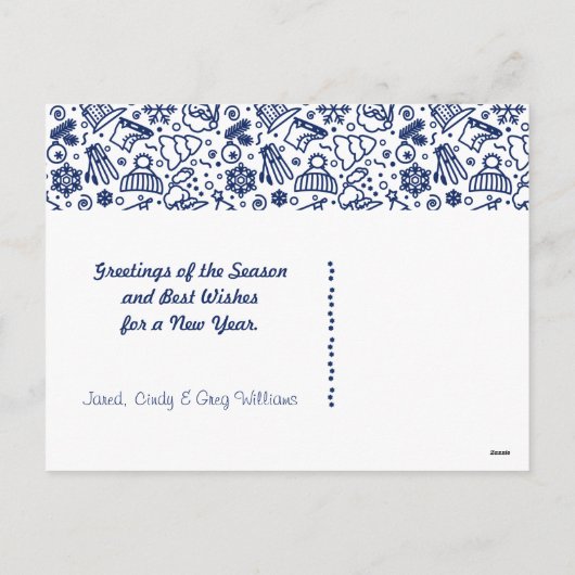 De Sjabloon van het Lijst van de Teller van het (Achterkant)