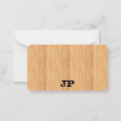 De Sjabloon van het Monogram van het hout kijkt Ve (Achterkant)