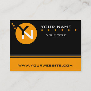 De Sjabloon van het Visitekaartje van het monogram