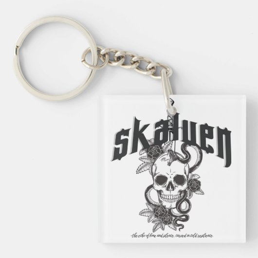 DE SKALVEN SLEUTELHANGER (voorkant)