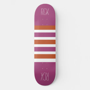 De skateboards van het de douanemonogram van het