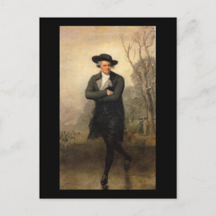 De Skater, door Gilbert Stuart Briefkaart