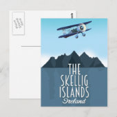 De Skellig-eilanden Briefkaart (Voorkant / Achterkant)