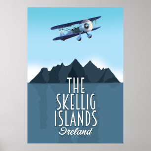 De Skellig-eilanden Poster