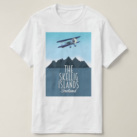 De Skellig-eilanden T-shirt (Design voorkant)