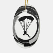 DE SKYDIVING REALM KERAMISCH ORNAMENT (Links)