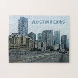 De skyline van Austin Texas Legpuzzel