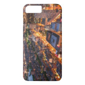 De skyline van Boston bij schemering Case-Mate iPhone Case (Achterkant)