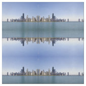 De skyline van Chicago Stof (Swatch)