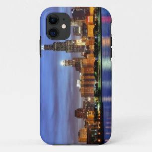 De skyline van Chicago van het Adler Planetarium iPhone 11 Hoesje