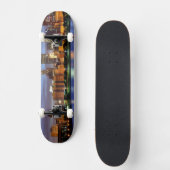 De skyline van Chicago van het Adler Planetarium Skateboard (Voorkant)