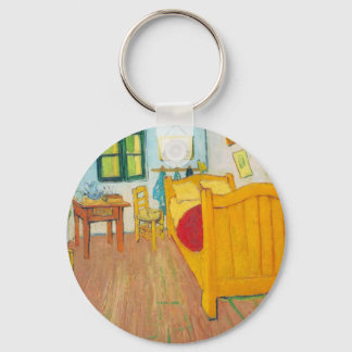De slaapkamer in Arles. Saint-Remy van Gogh Sleutelhanger