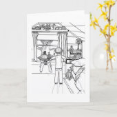 De slaapkamer kaart (Gele Bloem)