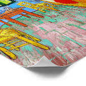 De slaapkamer, Van Gogh Poster (Hoek)