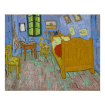 De slaapkamer van Vincent Van Gogh