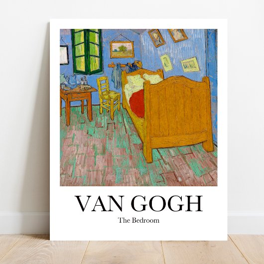 De slaapkamer van Vincent van Gogh Poster