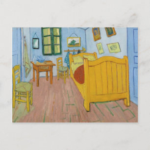 De slaapkamer, Vincent van Gogh post-impressionist Briefkaart