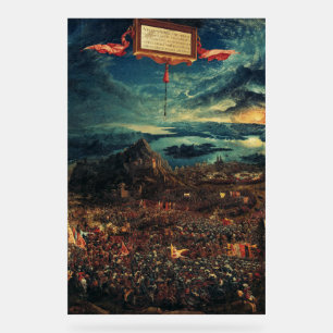 De Slag bij Issus Acryl Bord