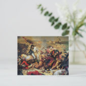 De slag om Aboukir, 25 juli 1799 Briefkaart (Staand voorkant)