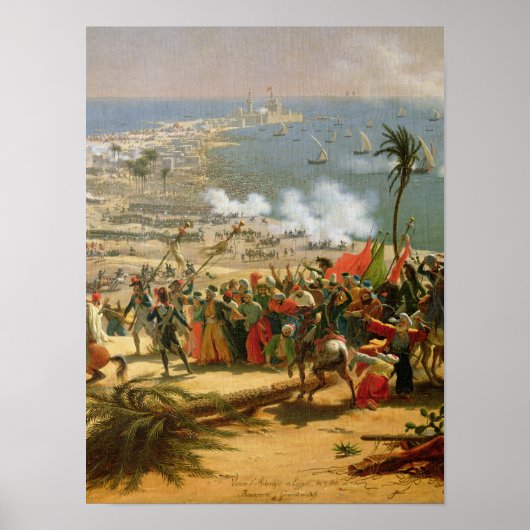 De slag om Aboukir, 25 juli 1799 Poster (Voorkant)