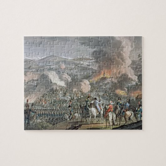 De slag om Austerlitz, 2 december 1805 (colou) Legpuzzel (Horizontaal)