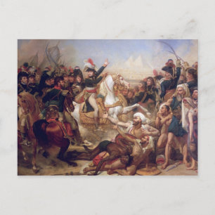 De slag om de Pyramides, 21 juli 1798 Briefkaart
